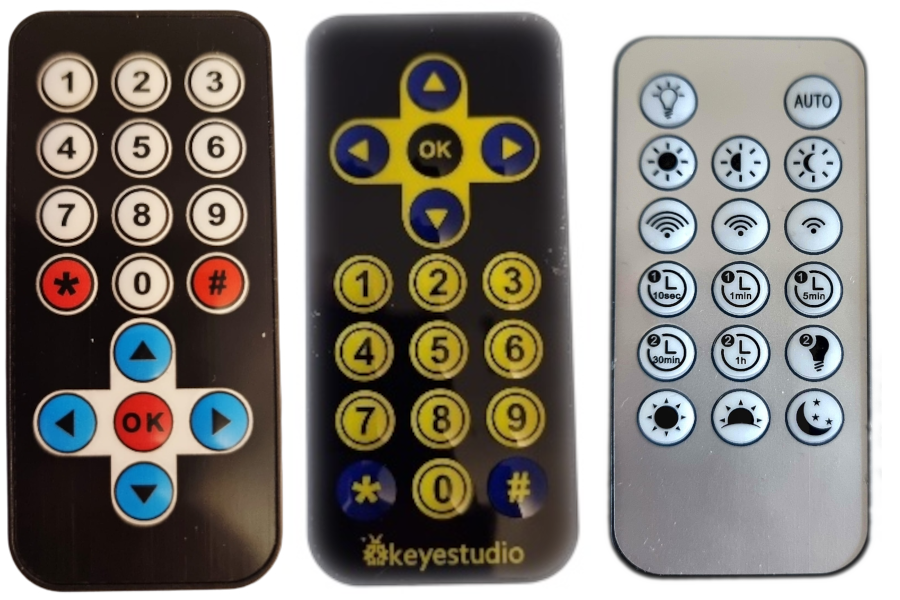 Various 21 ke IR-RC incarnations